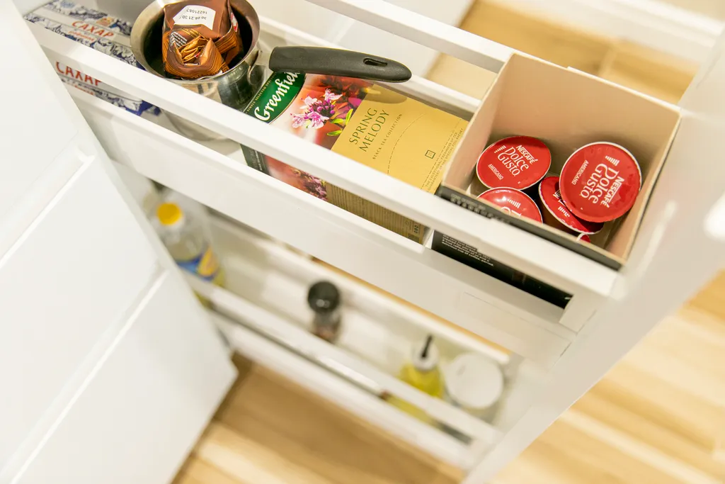 Студия с видом на рассвет в горах, с кухней и балконом