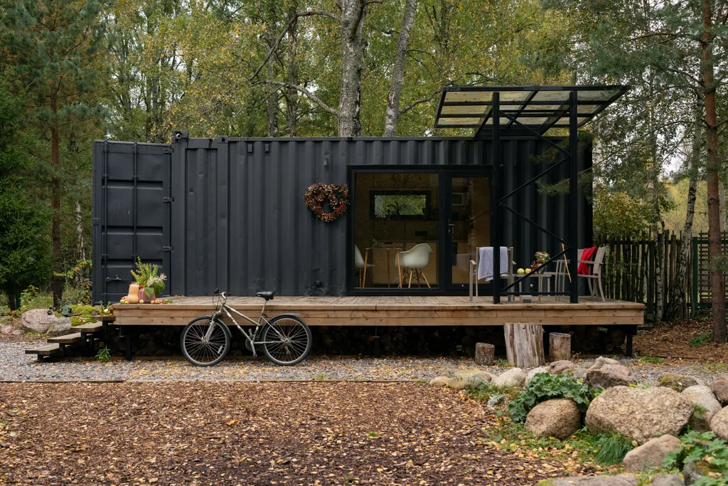 Коттедж Домик Mossa у берёзы — Приморск