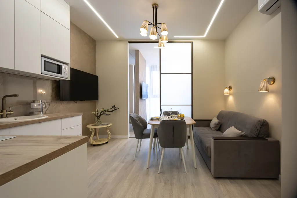 Квартира Квартира-студия с видом на море | Апарт Зеленоградск — Зеленоградск