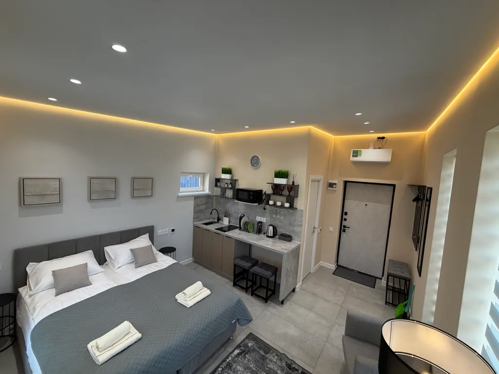 Дом 22m2 — чан, кухня, закрытая территория