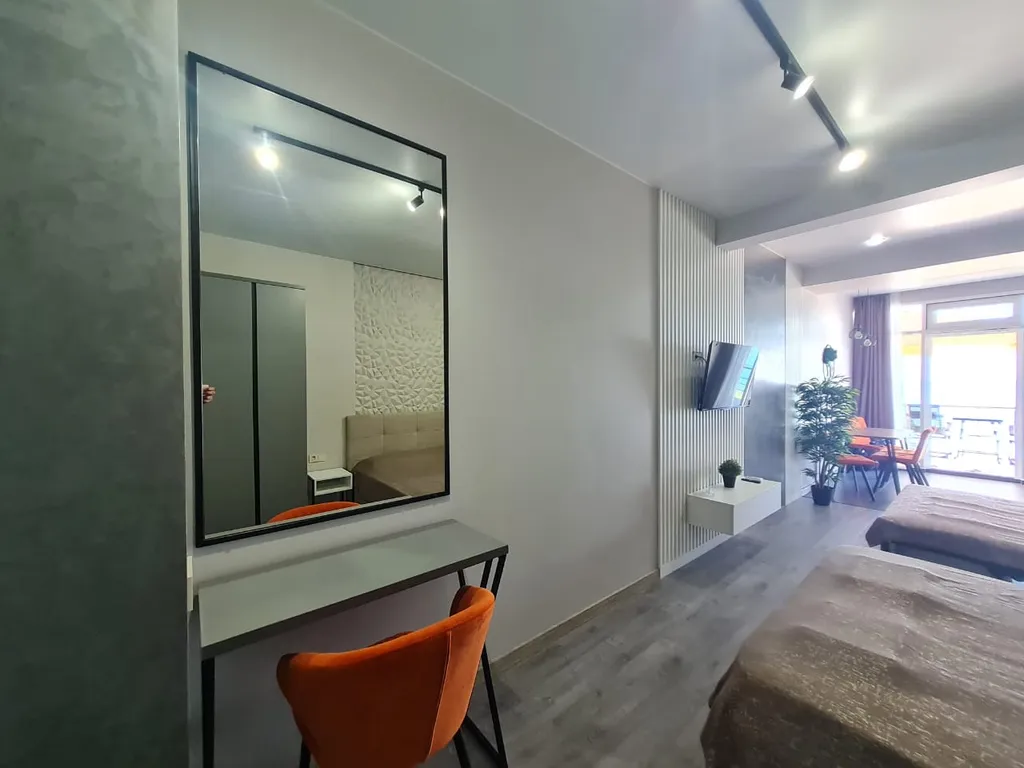 Квартира Квартира Vip студия с террасой и шезлонгами — Лазаревское