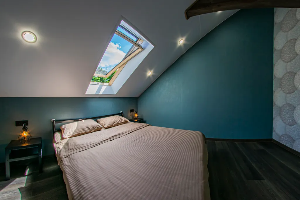 Просторный коттедж Лофт-хаус для большой компании с бассейном и сауной