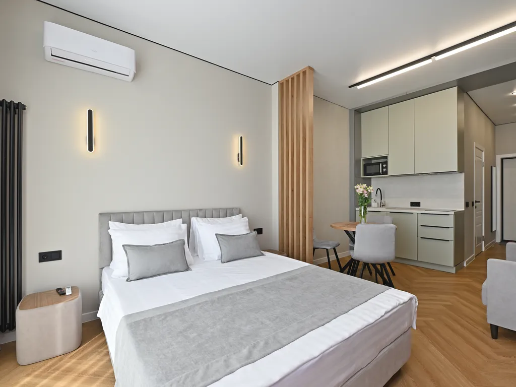 Квартира Квартира Уютная студия на берегу моря — Зеленоградск