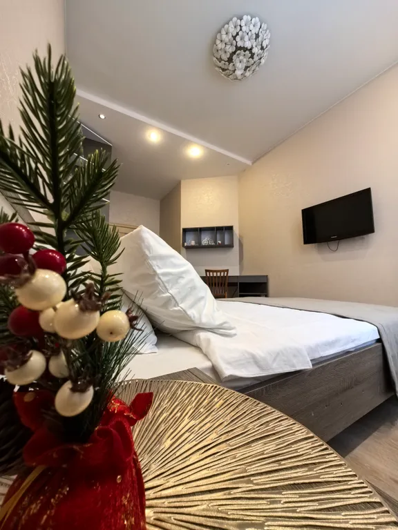 Евродвушка на набережной с видом на Собор для четверых