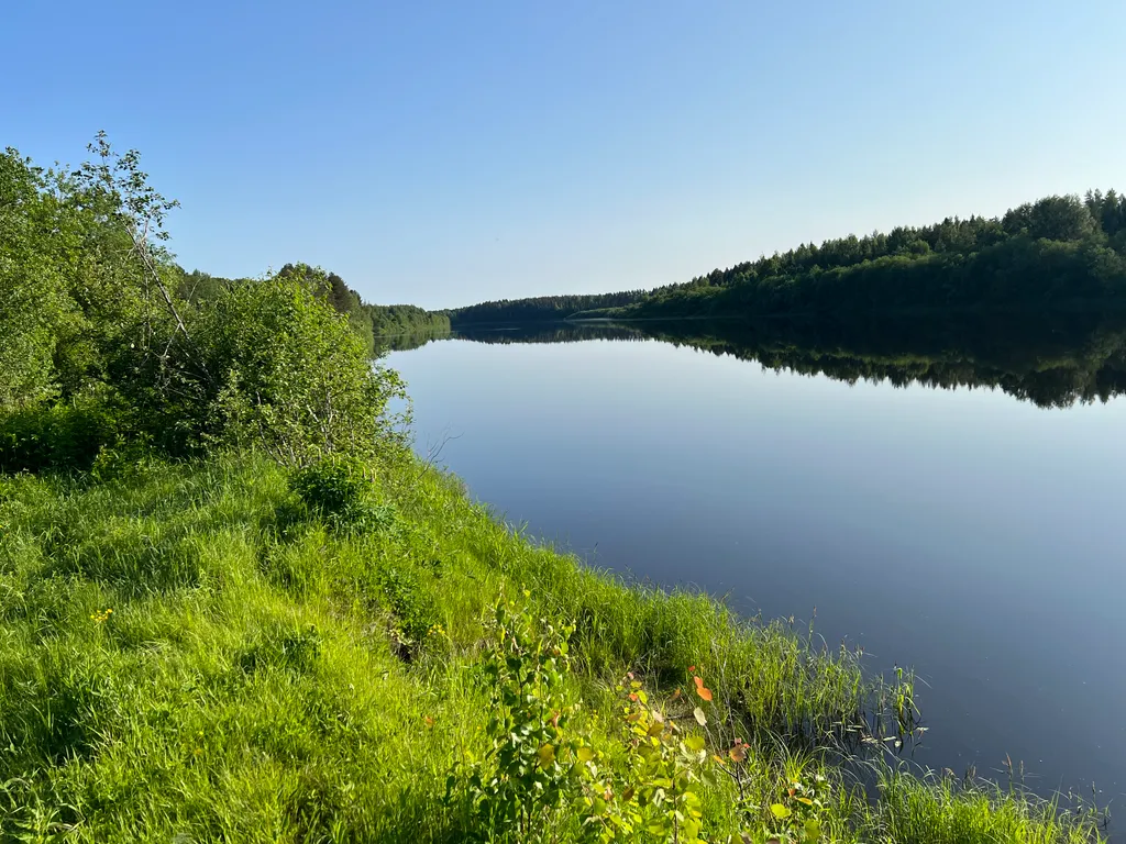 Уютный дом на берегу реки Водла для круглогодичного отдыха
