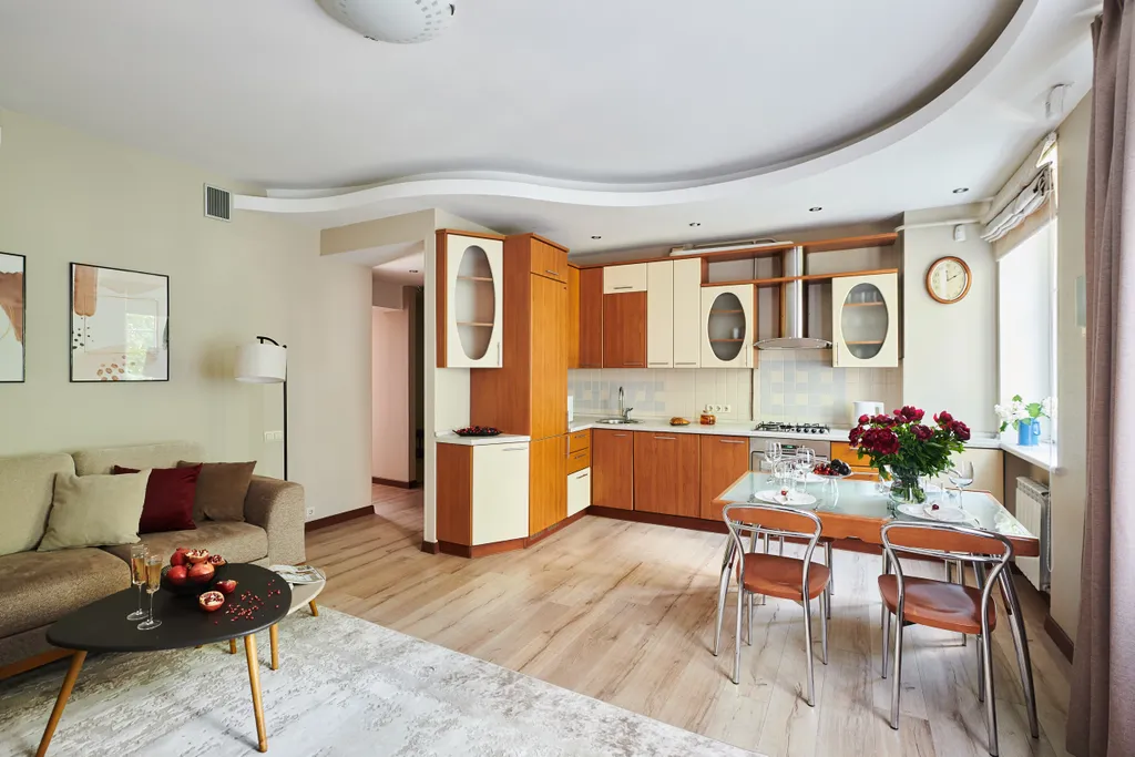 Квартира Квартира Модная трешка на патриарших с двумя санузлами — Москва