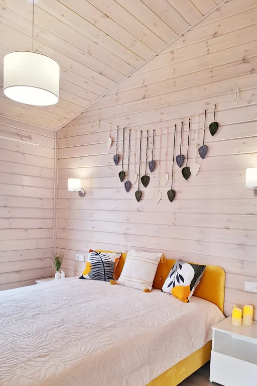 Уютный дом с дровяным камином