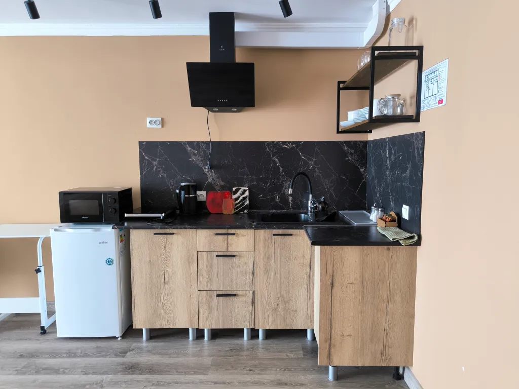 Номер с балконом , видом на реку Волга и гору Арбуга