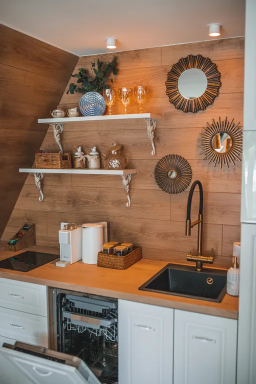 Дом 68m2 — чан с гейзером, кухня, Wi-Fi