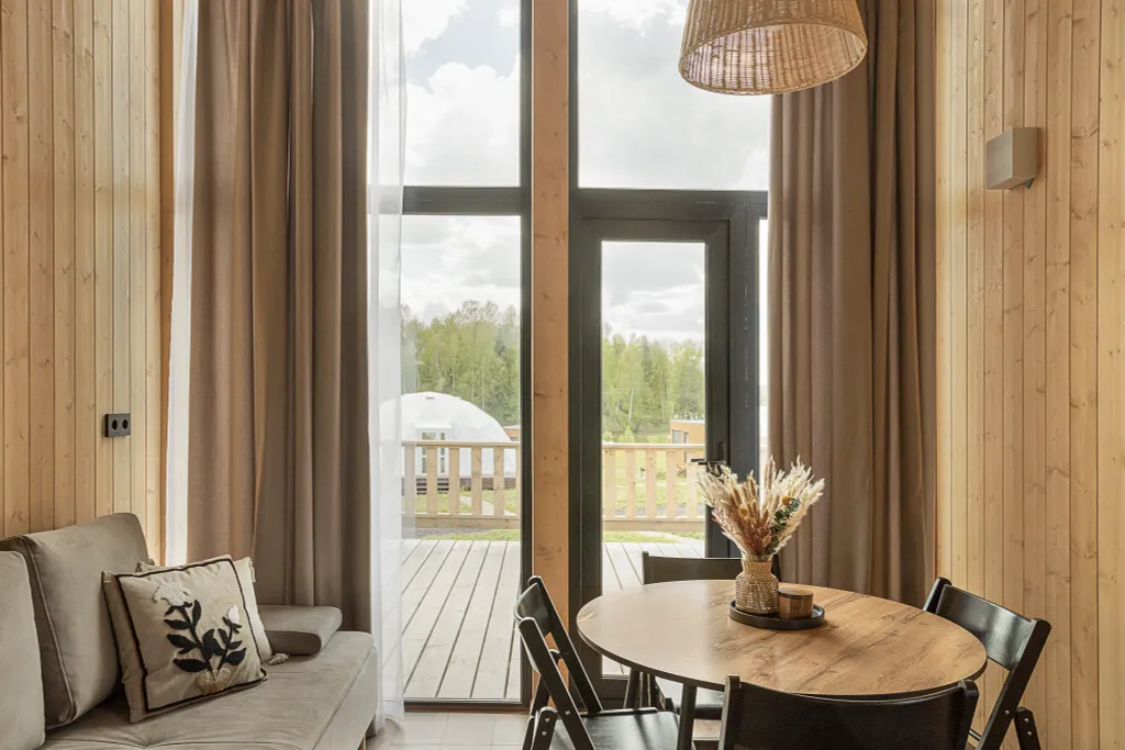 Коттедж Барн с вторым светом и видом на реку — аренда посуточно в Боровск