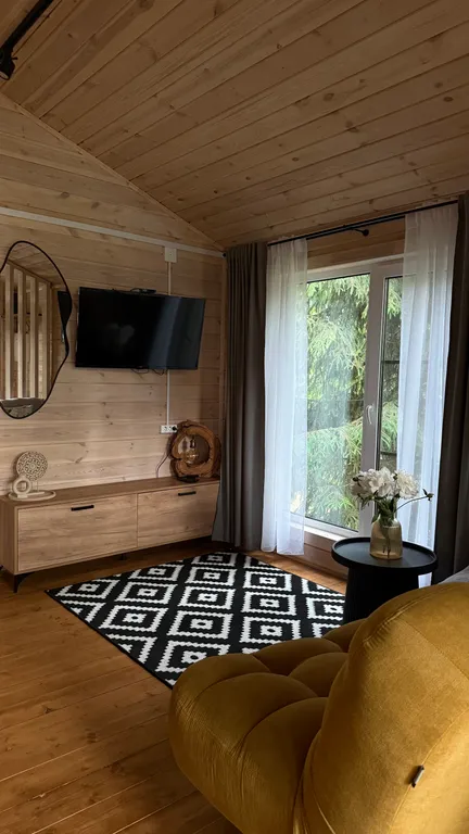 Барнхаус с панорамными окнами Campbin