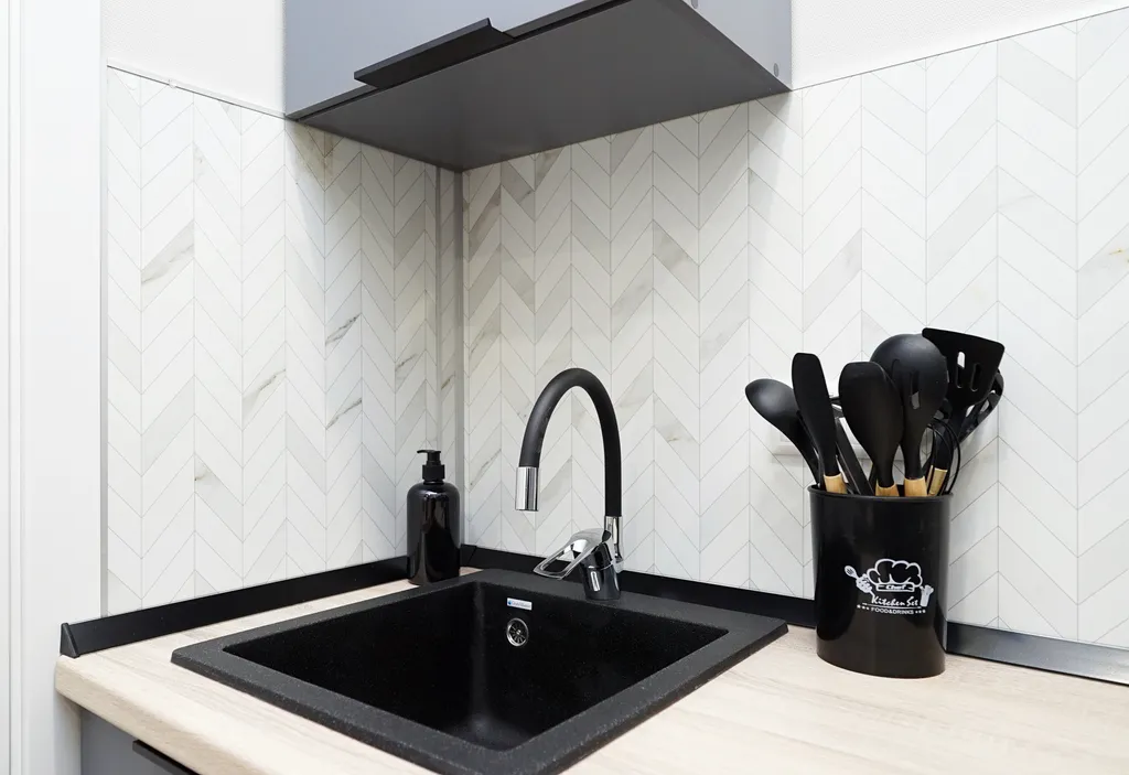 Студия с двуспальной кроватью, есть wifi и кондиционер