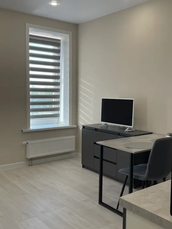 Студия с новым ремонтом