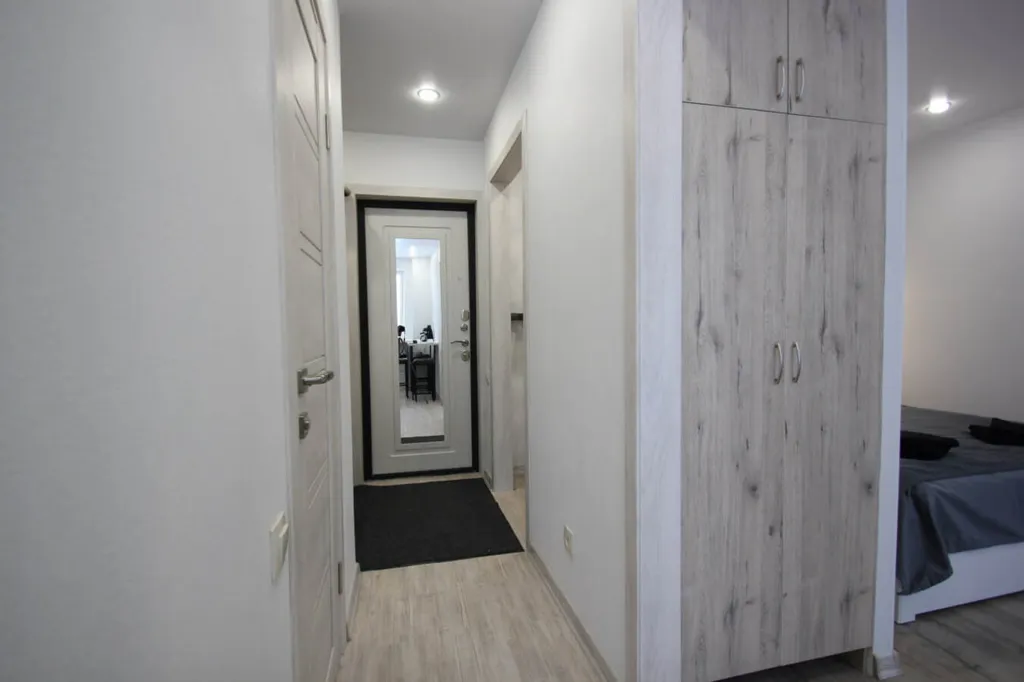 Стильная однокомнатная квартира с современным ремонтом