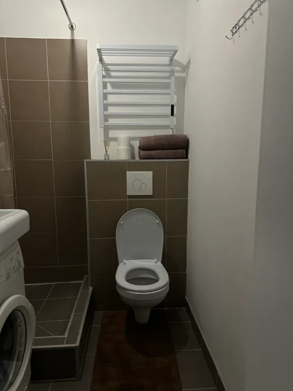 Уютная квартира с балконом и очень удобной кроватью