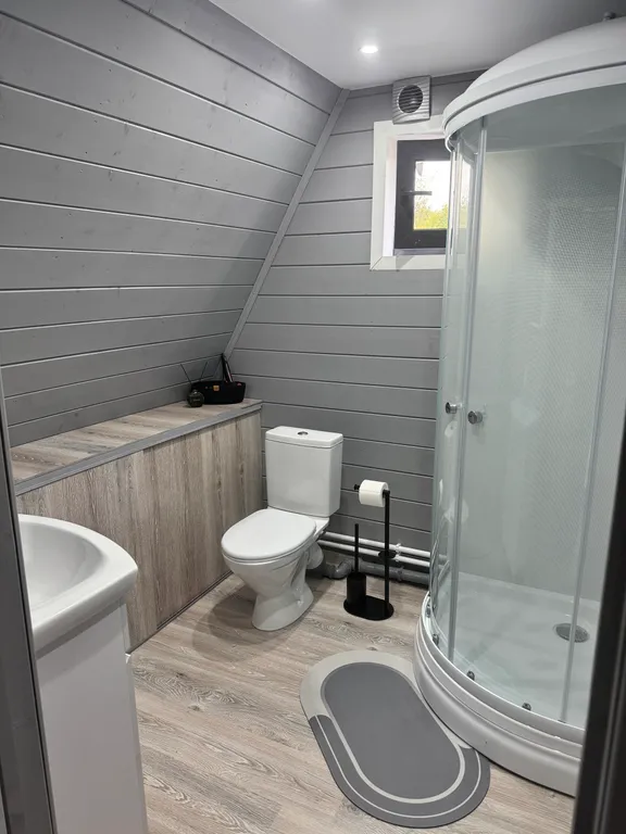 Коттедж Дом с баней и чаном у леса — Дубна