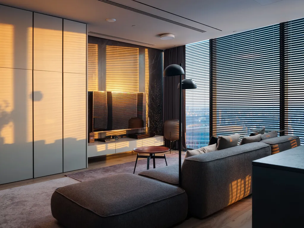 Самый стильный апартамент на 79 этаже с караоке! 20 тыс песен