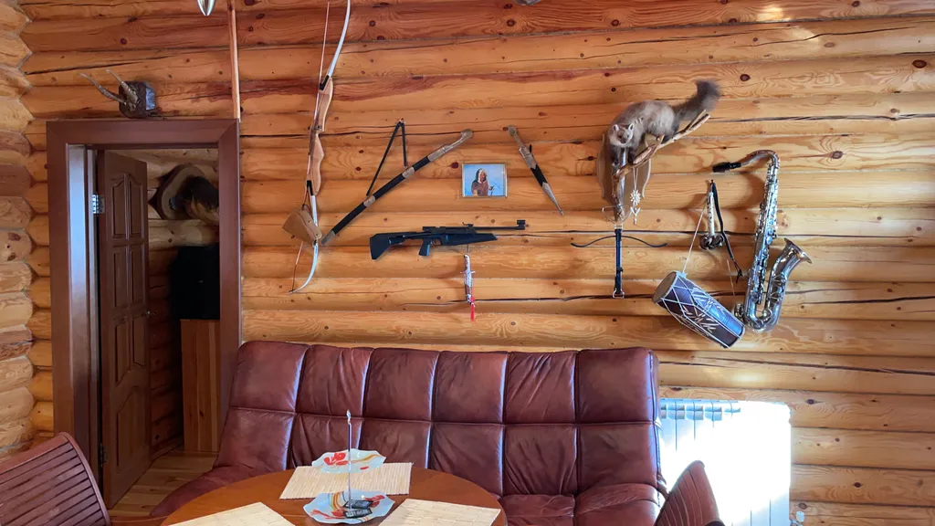 Дом бревенчатый