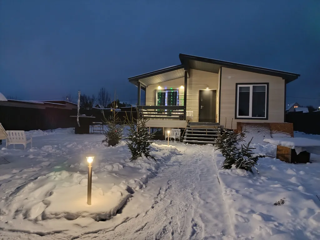 Коттедж Уютный домик с сауной и банным чаном на заречной улице — аренда посуточно в Чехов