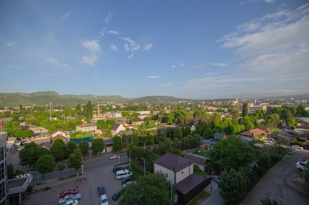 Стильная квартира с видом на горы