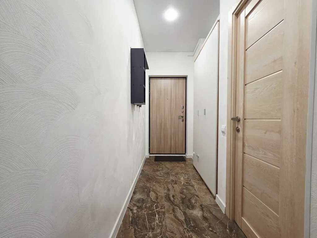 Уютная студия с видом на город