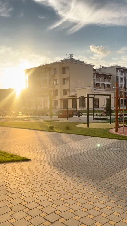 Стильная студия в Сукко: рядом море, Кипарисовое озеро и горы.