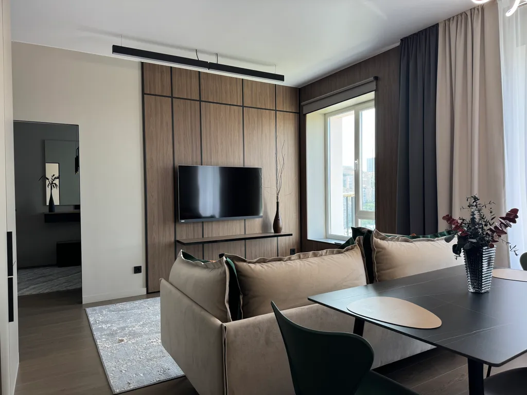 Квартира с дизайнерским ремонтом с парковочным местом