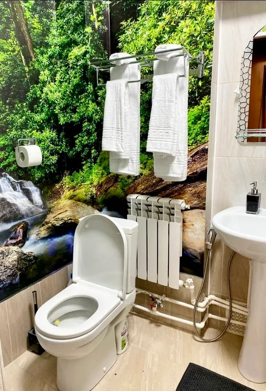 Уютная квартира в центре города с видом на горы