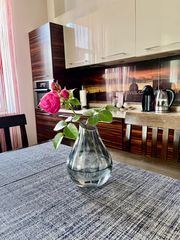 Двухкомнатная квартира в центре с закрытой парковкой