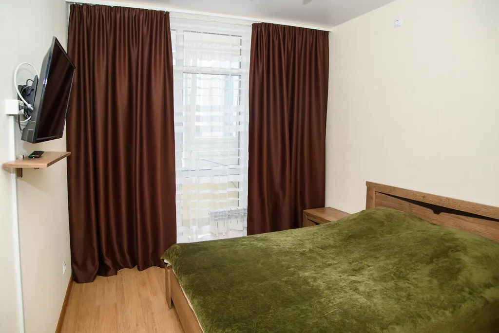 Уютная двухкомнатная квартира в ЖК Парковый в центре города