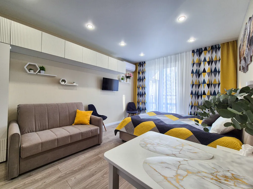 Студия в Летнем с видом на лес