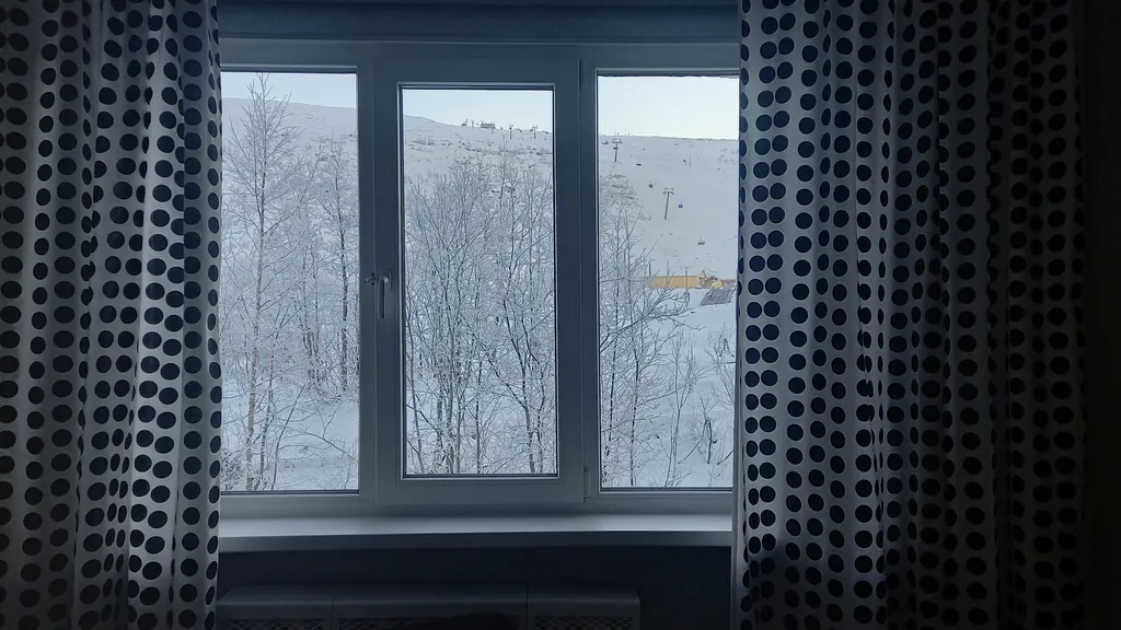 Апартаменты с видом на горнолыжный склон