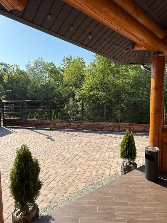 Комфортабельный дом из сруба в живописном месте