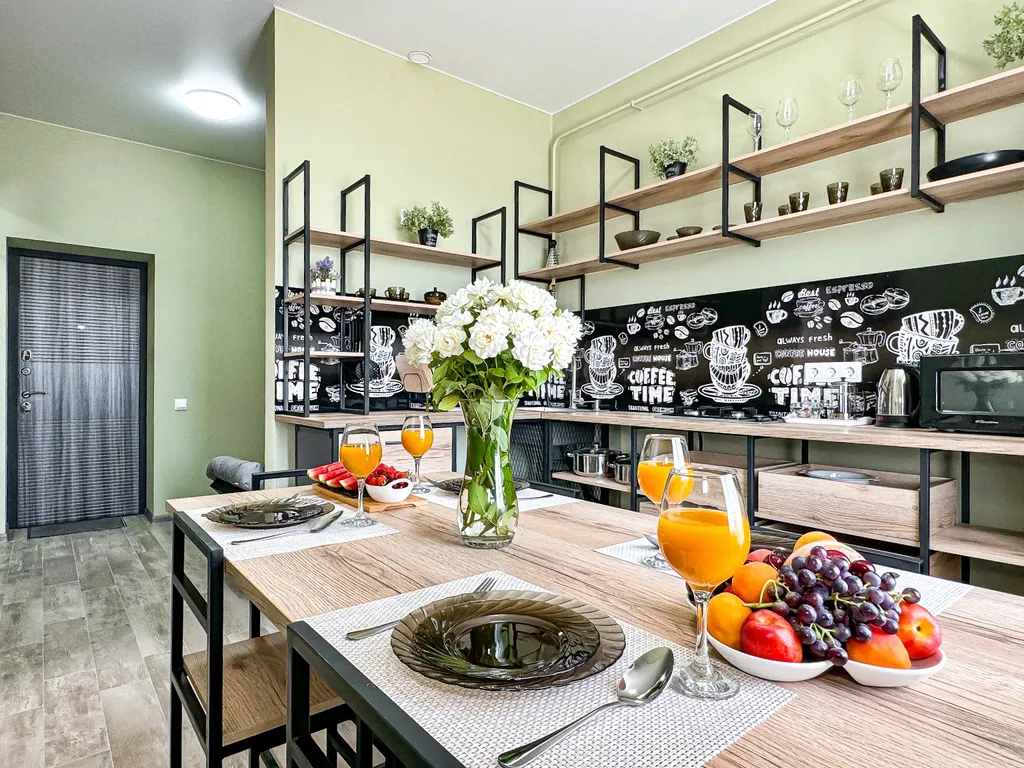 Уютная однокомнатная квартира в тихом живописном месте