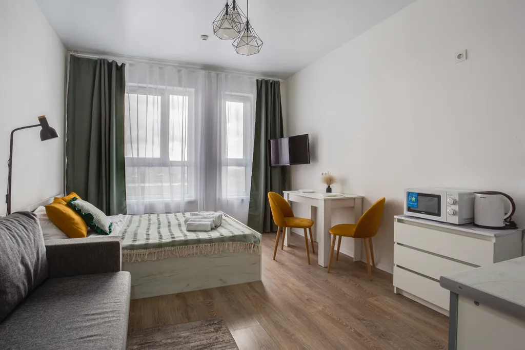 Просторная студия для двоих