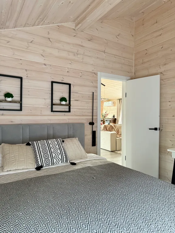 Дом с кедровой баней и чаном