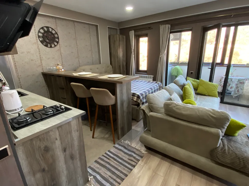 Квартира на 5 этаже с видом на горе