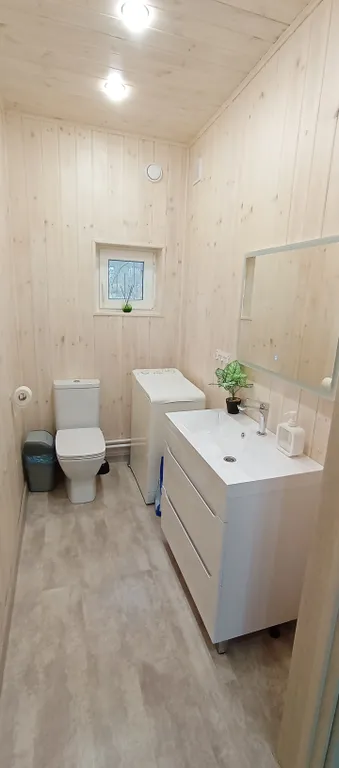 Семейный уютный домик с сауной и купелью