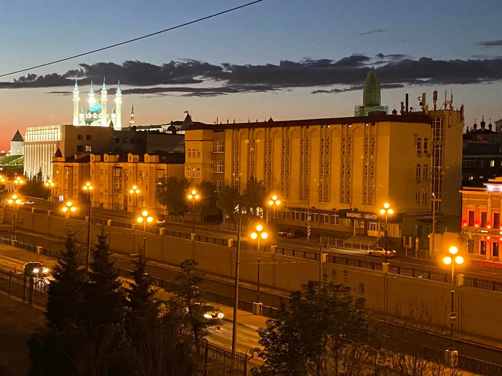 Квартира Квартира Апартамент с видом на Кремль, исторический центр — Казань