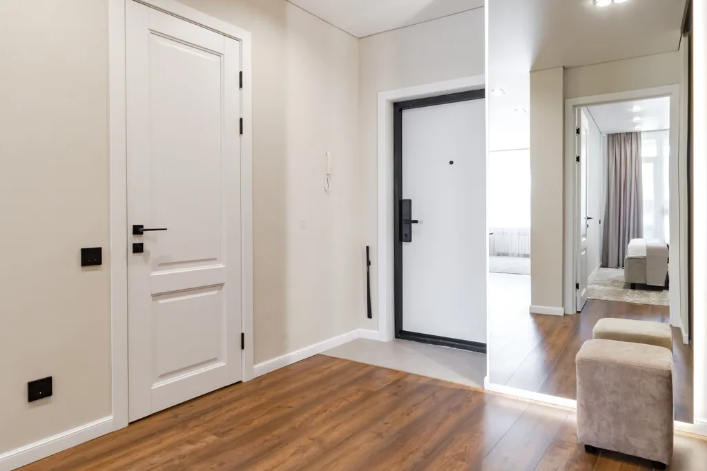 Стильная квартира с видом на Барыс Арена