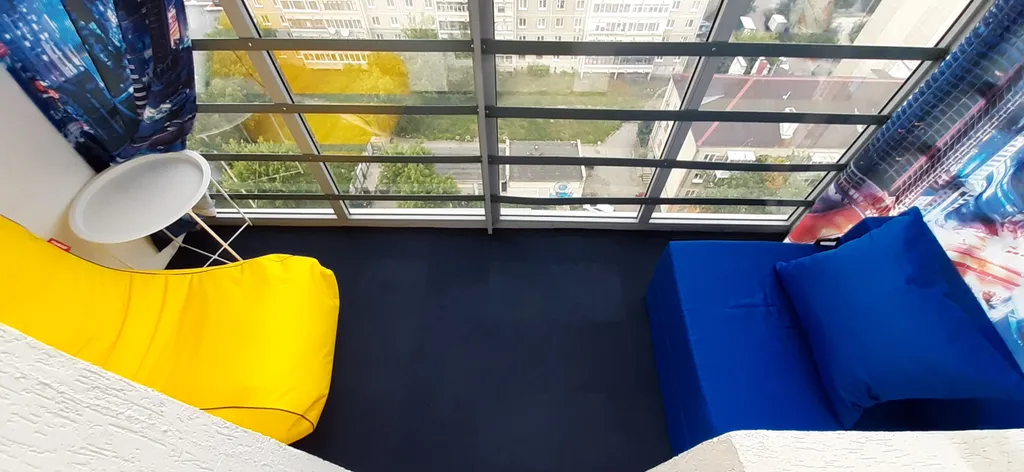 Студия для пары с видом на рассвет