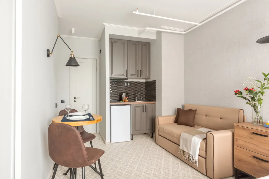 Апартаменты Кварт-Отель студия с джакузи Лофт