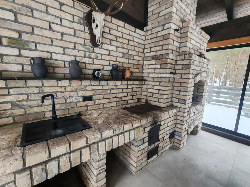 Уникальный домик с баней в лесу и тишине