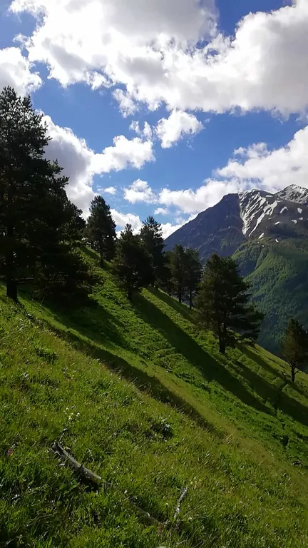 Уютный апартамент с видом на горы Приэльбрусья