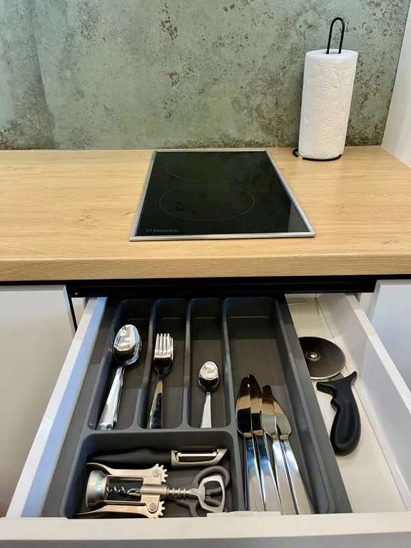 Квартира Квартира Стильная студия на первой линии у моря — Зеленоградск