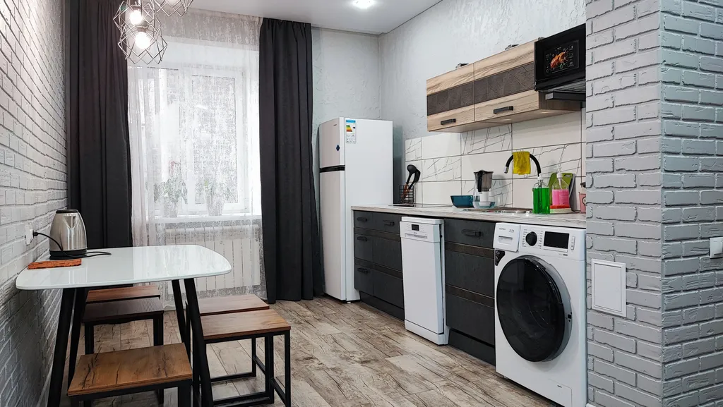 Полноценные трёхкомнатные апартаменты люкс с кондиционером