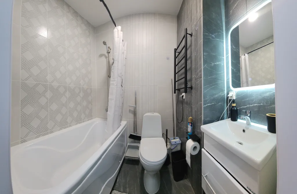 Студия с видом на горы