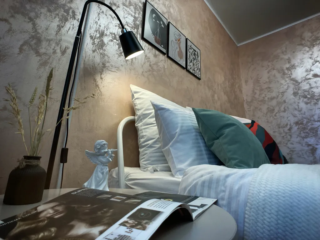 Студия на 25 этаже с видом на город