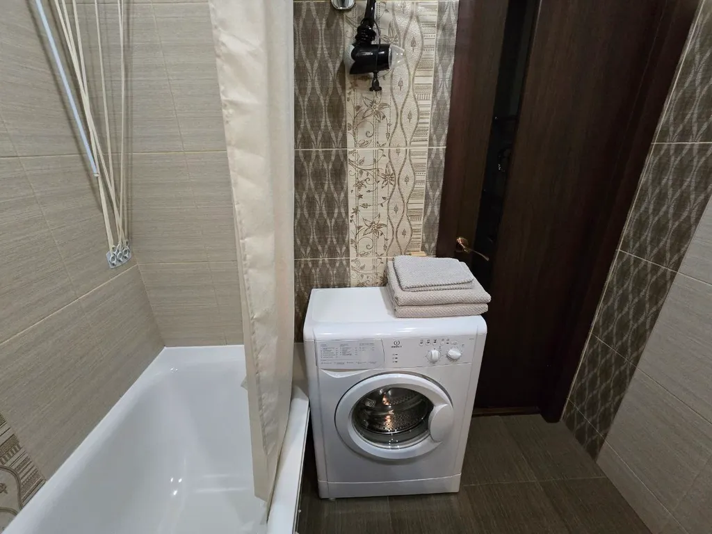 Уютная студия с круглой кроватью