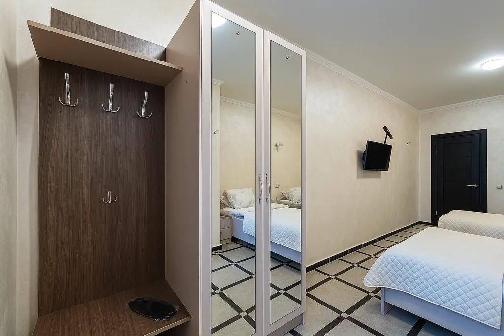 Квартира Квартира Уютный номер с двумя раздельными кроватями — Ярославль